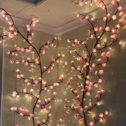 96LED Cherry Blossom Branch Lights